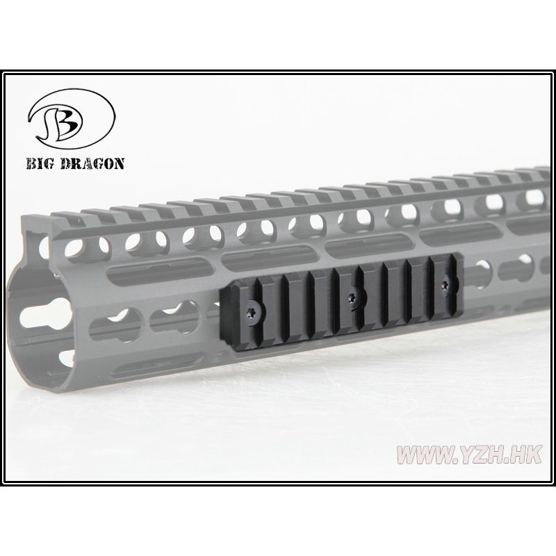 Rail largo para Keymod negro