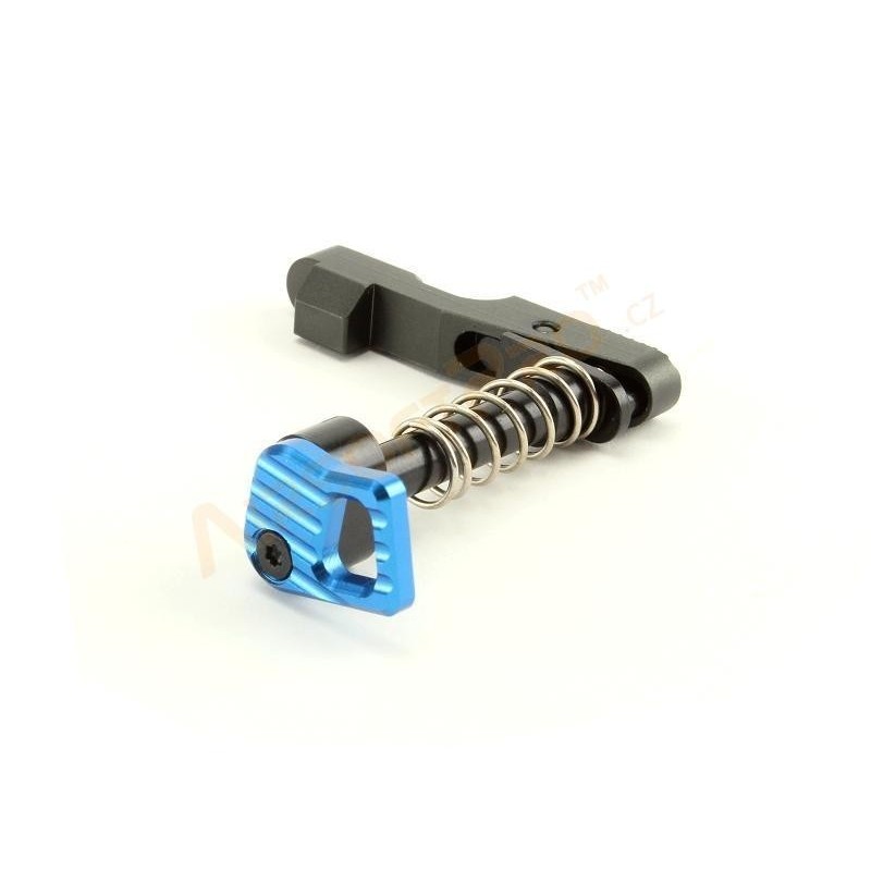 RETEN DE CARGADOR M4, M16 CNC AZUL
