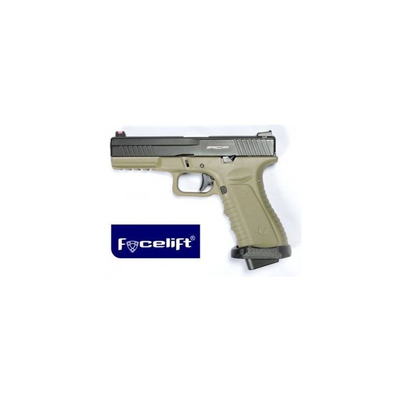 Pistola Action Combat Pistol Facelift  Tan ACP601D-FL APS