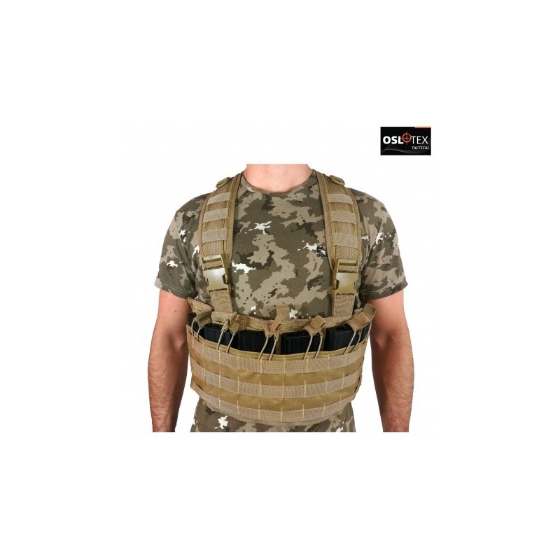 OSLOTEX Chest Rig de Asalto Rápido Coyote