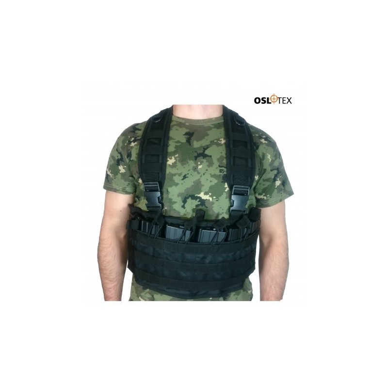 OSLOTEX Chest Rig de Asalto Rápido BK