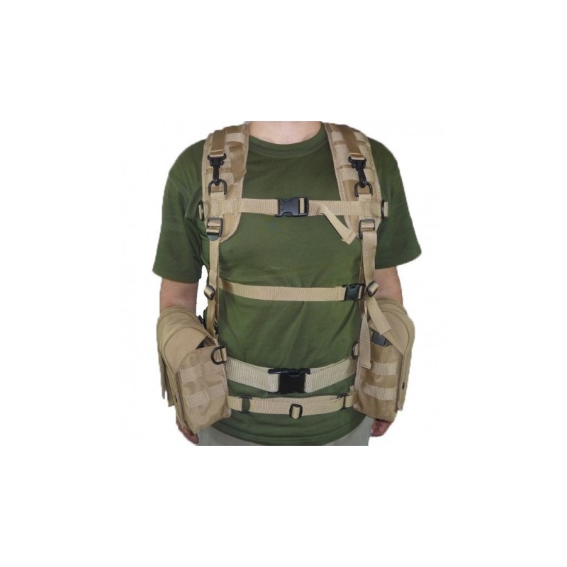 OSLOTEX Chaleco Estilo Smersh Coyote