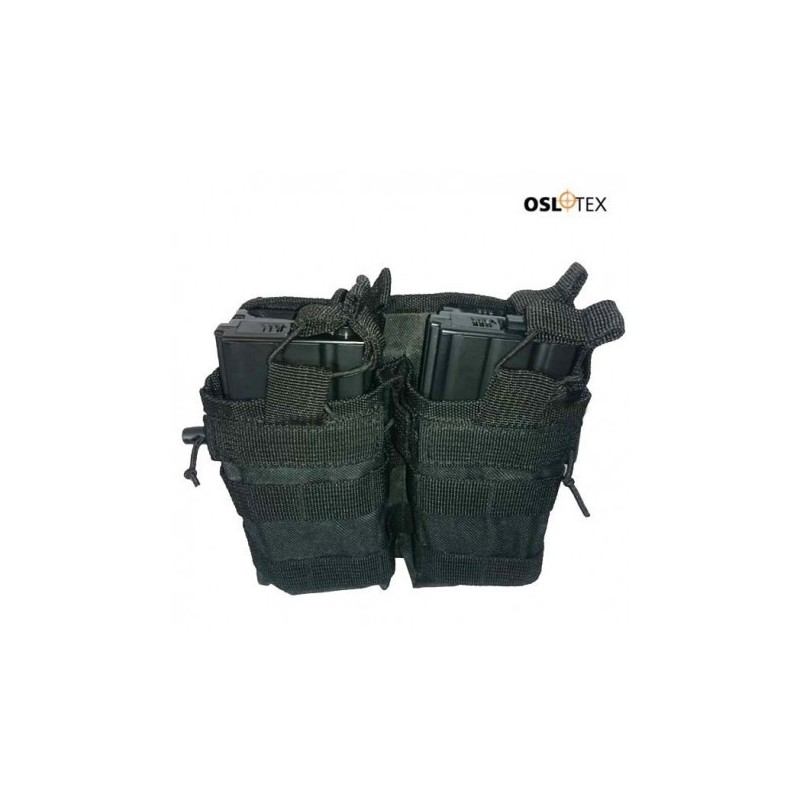 OSLOTEX Portacargador Doble-Doble M4/M16 BK