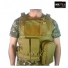 OSLOTEX Chaleco de asalto Táctico Avanzado Coyote