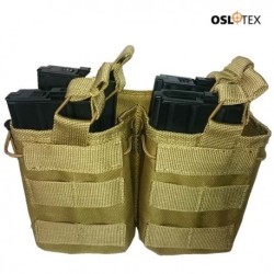 OSLOTEX Portacargador Doble-Doble M4/M16 Coyote