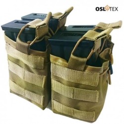 OSLOTEX Portacargador Doble-Doble G36/AK47 Coyote