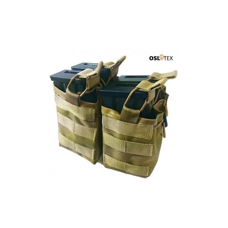 OSLOTEX Portacargador Doble-Doble G36/AK47 Coyote