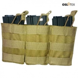 OSLOTEX Pouch Portacargador Triple M4 Coyote