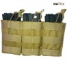 OSLOTEX Pouch Portacargador Triple M4 Coyote