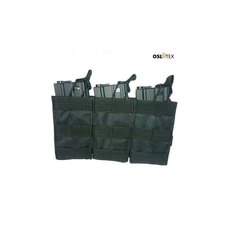 OSLOTEX Pouch Portacargador Triple M4 BK