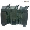 OSLOTEX Pouch Portacargador Triple Kanguro M4 BK