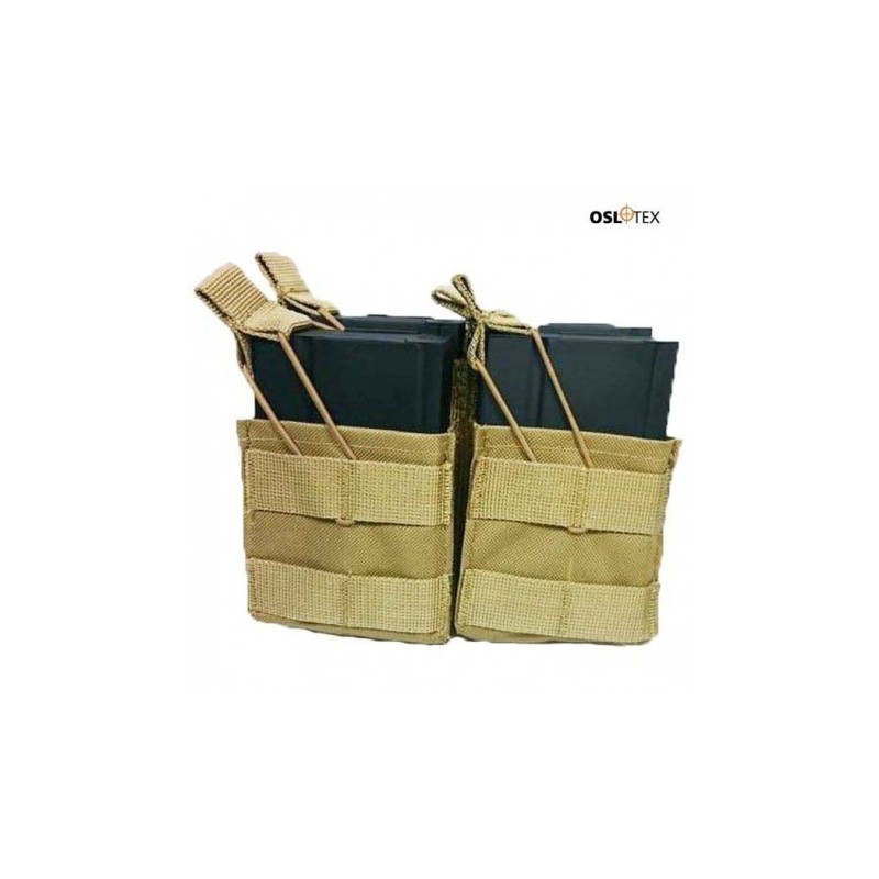 OSLOTEX Pouch Portacargador Fourpack M14  - SR25 Coyote