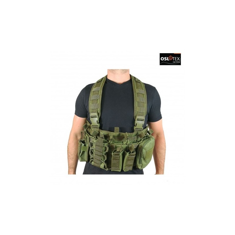 OSLOTEX Chest Rig de Asalto Rápido Avanzado OD