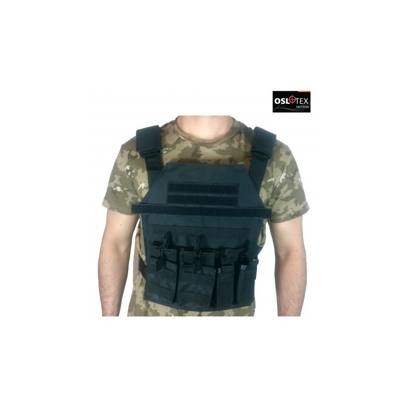OSLOTEX Plate Carrier Light BK