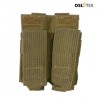 OSLOTEX Portagranada 40mm o Cargador Pistola Doble Velcro Coyote