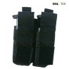 OSLOTEX Portagranada 40mm o Cargador Pistola Doble Velcro BK