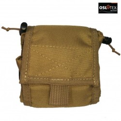 OSLOTEX Bolsa de Reciclaje Recogible en Forma de Pouch Coyote