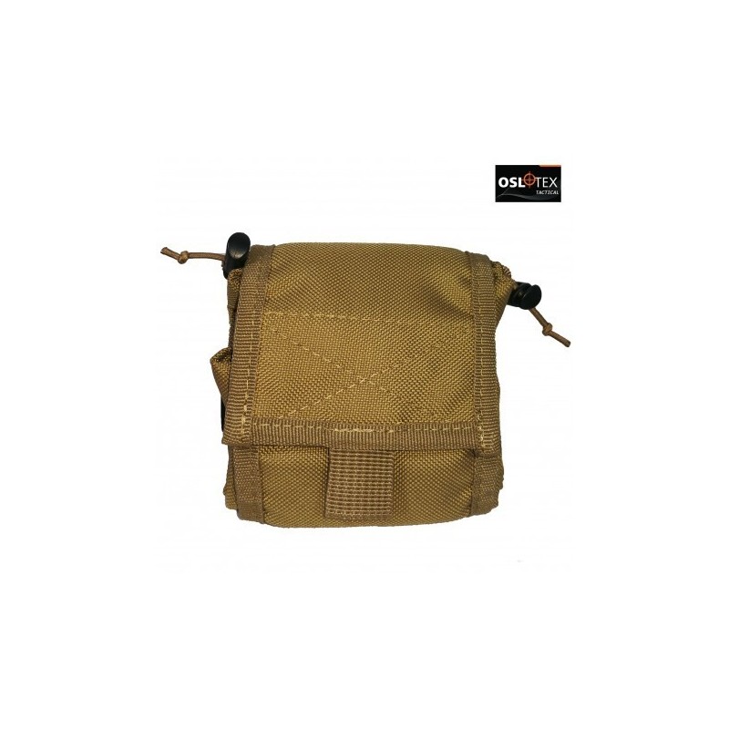 OSLOTEX Bolsa de Reciclaje Recogible en Forma de Pouch Coyote