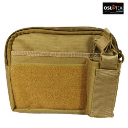 OSLOTEX Portamapa con Cremallera Coyote