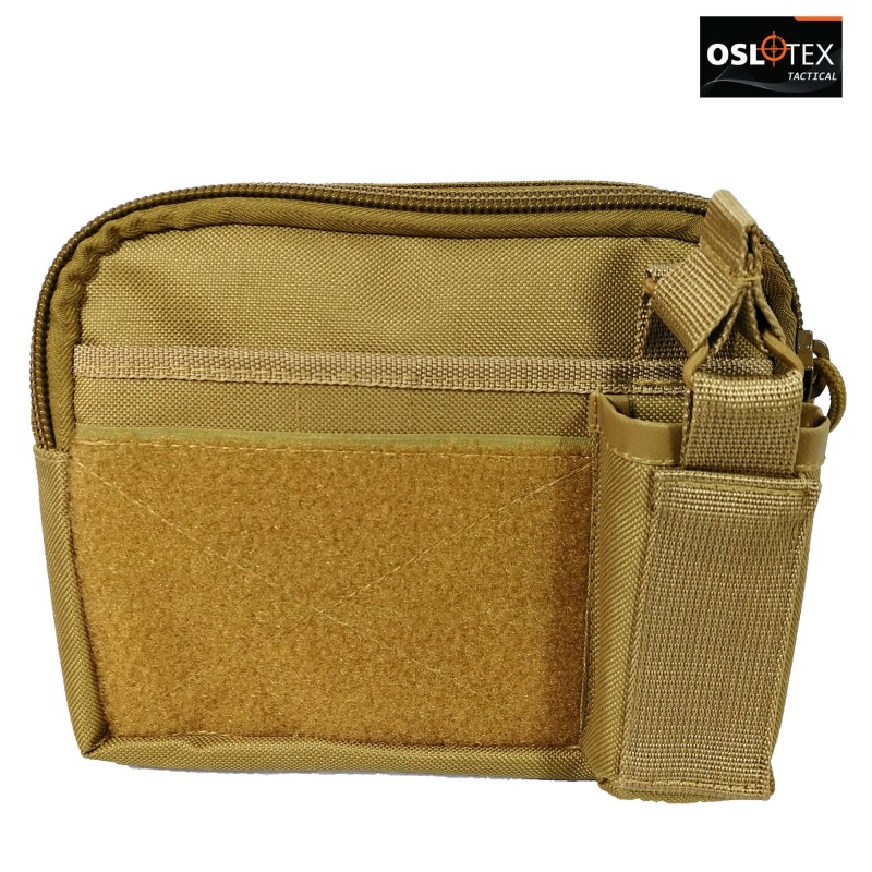 OSLOTEX Portamapa con Cremallera Coyote