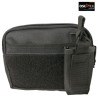 OSLOTEX Portamapa con Cremallera BK