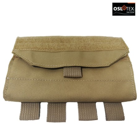 OSLOTEX Portacargador de 6 Cartuchos de Escopeta Coyote