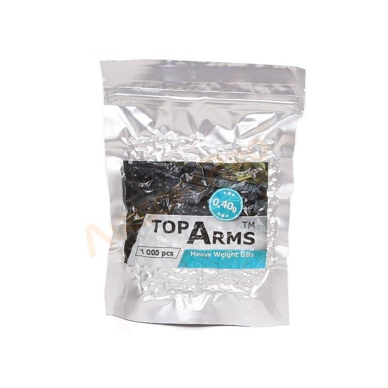 TOPARMS BBS 0.40G 1000PCS - BLANCO