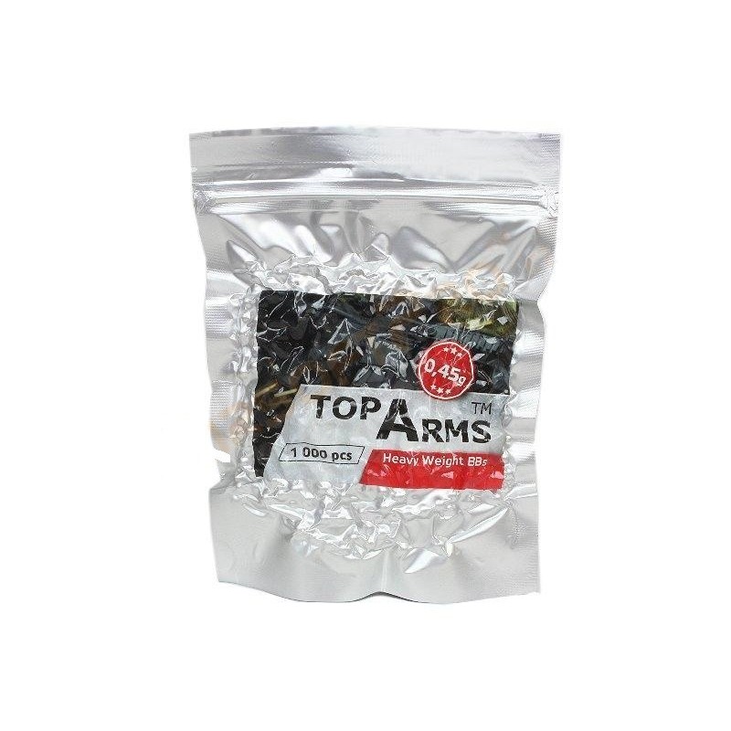 TOPARMS BBS 0.45G 1000PCS - BLANCO