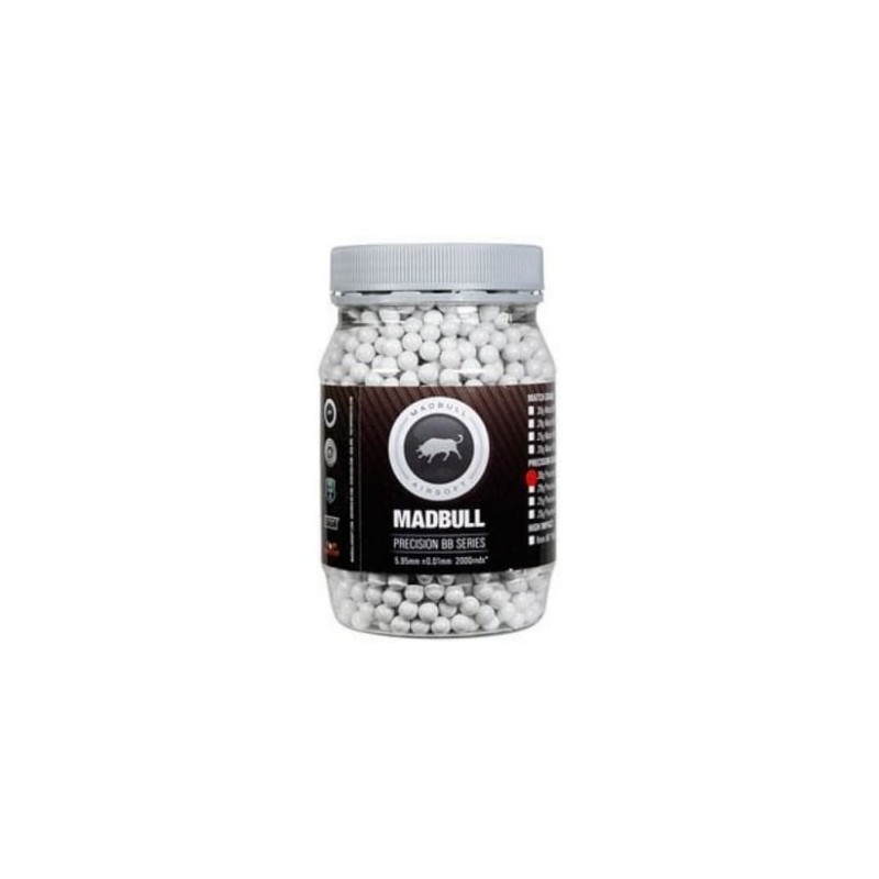 MADBULL 0.36 BLANCAS PRECISIÓN ÚLTIMO PESADO BBS  SNIPER