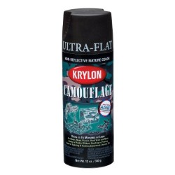 krylon pintura camuflaje armas negro