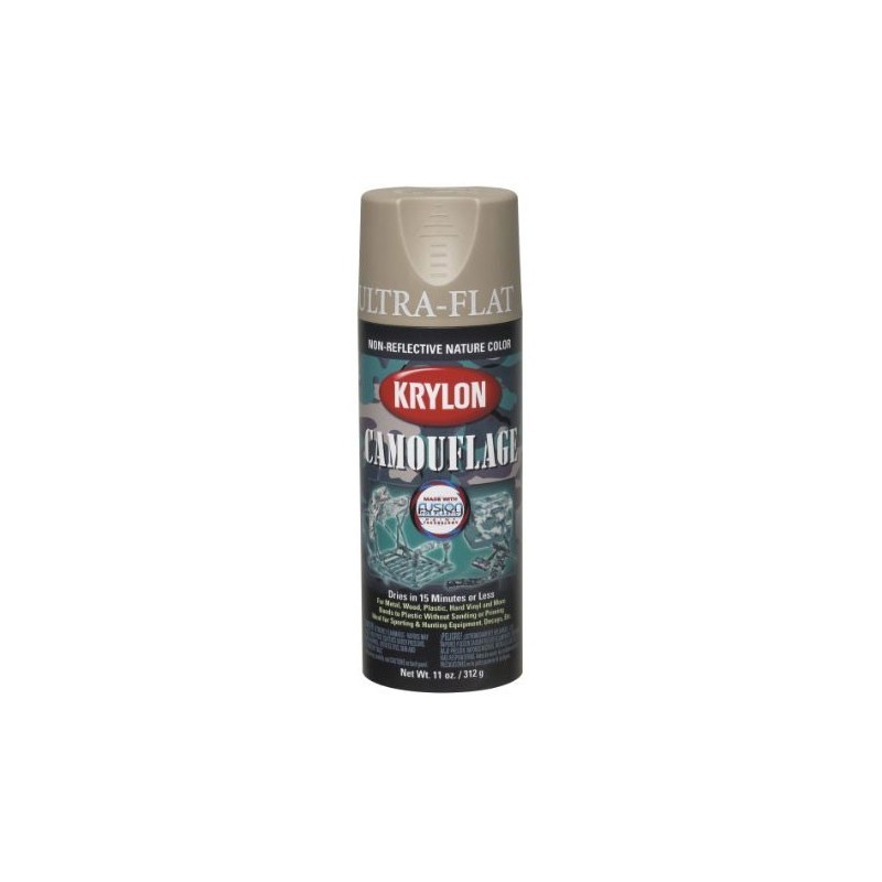 krylon pintura camuflaje armas khaki
