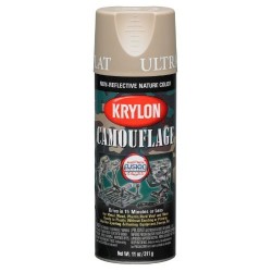 krylon pintura camuflaje armas arena