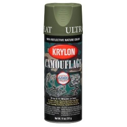 krylon pintura camuflaje armas bosque verde claro