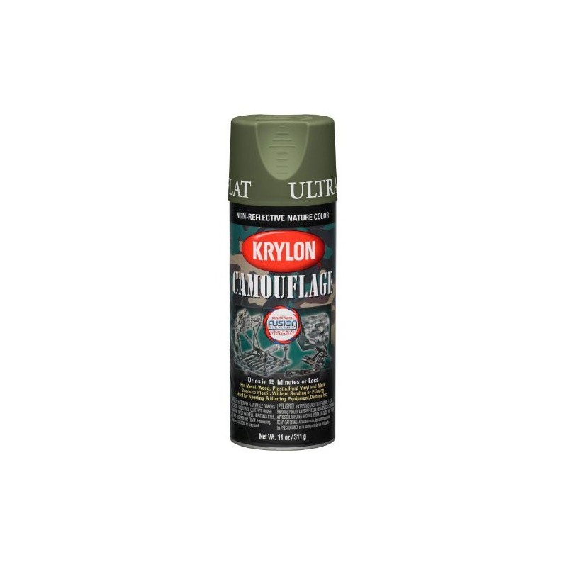 krylon pintura camuflaje armas bosque verde claro