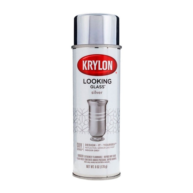 krylon pintura  armas GLASS SILVER