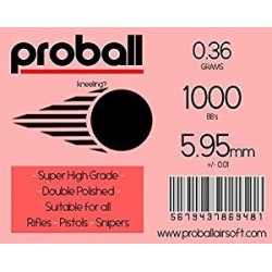 BOLAS SNIPER Proball 0.36grs BLANCA