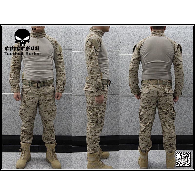 uniforme emerson aor1 gen2 desert