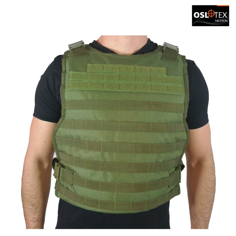 OSLOTEX Plate Carrier de Asalto Táctico Simple OD