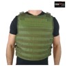 OSLOTEX Plate Carrier de Asalto Táctico Simple OD