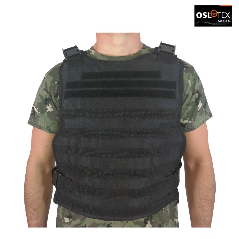 OSLOTEX Plate Carrier de Asalto Táctico Simple BK