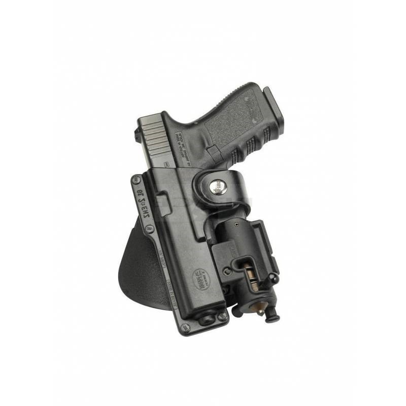 FOBUS PISTOLERA GLOCK 19,23, 32 WALTHER P99  PARA LASER O LINTERNA ZURDOS