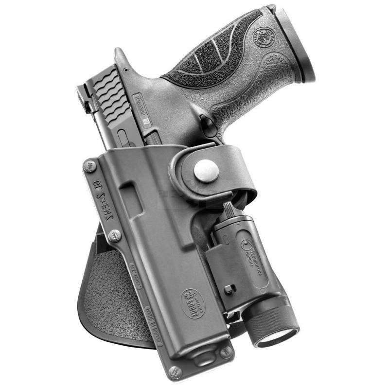 FOBUS PISTOLERA SIG 226, BERETTA M92,USP,PX4 PARA LASER O LINTERNA ZURDOS