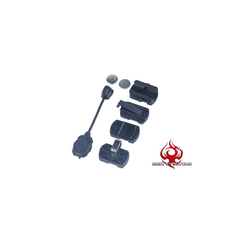 LUZ PERSONAL PARA CASCO MPLS3 NEGRA