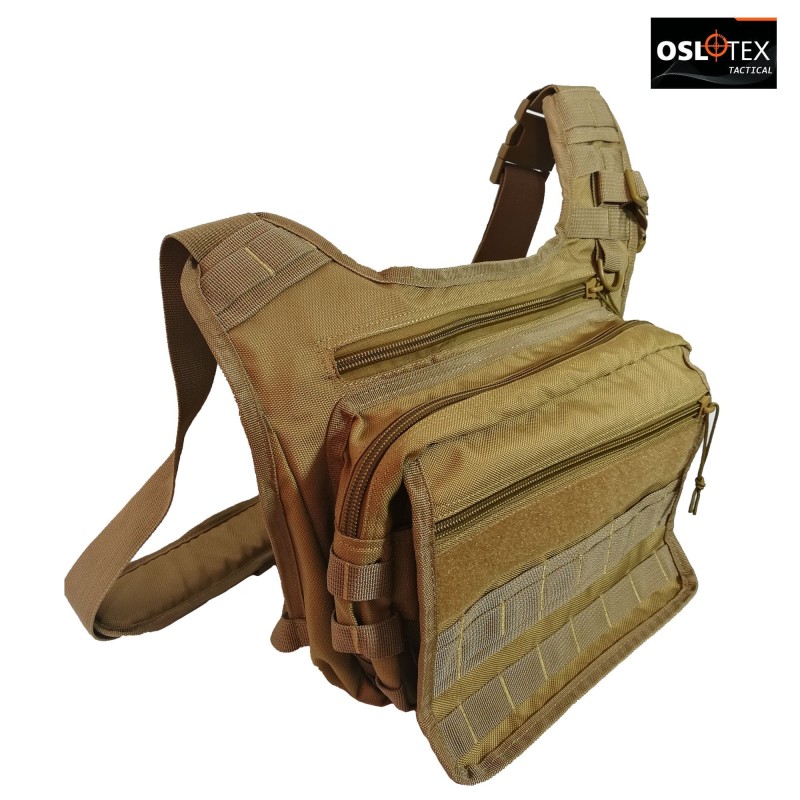 OSLOTEX Morral Tactico Militar Coyote 1000D