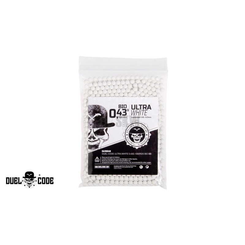 BIO BB ULTRA WHITE 0.43G 1000RDS DUEL CODE