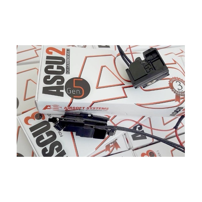 ASCU Gen.5 Smart Control Unit for Ver 2 Gearbox Airsoft Systems