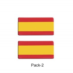PEGATINA ABULTADA ESPAÑA PACK 2UN
