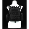 Chaleco JPC completo con placa y pouch BK