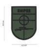 PARCHE 3D PVC SNIPER