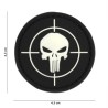 PARCHE 3D PVC PUNISHER SIGHT NEGRO